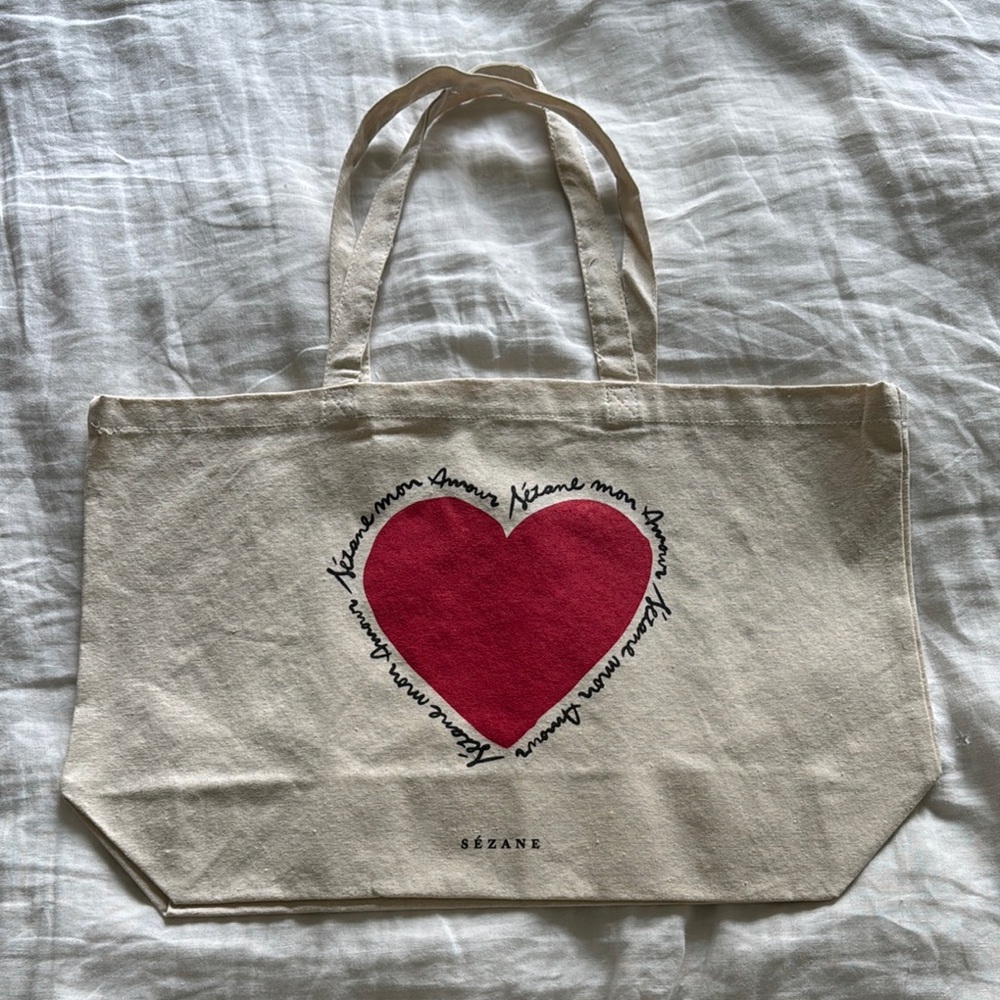 Sezane Mon Amour Tote